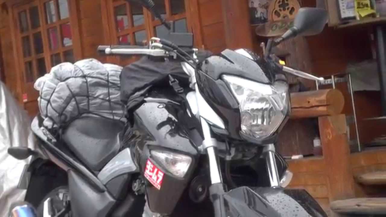2014 GSR250 黒い輝き ヨシムラサウンドを響かせ　YOSIMURA Suzuki スズキ・GSR Inazuma250