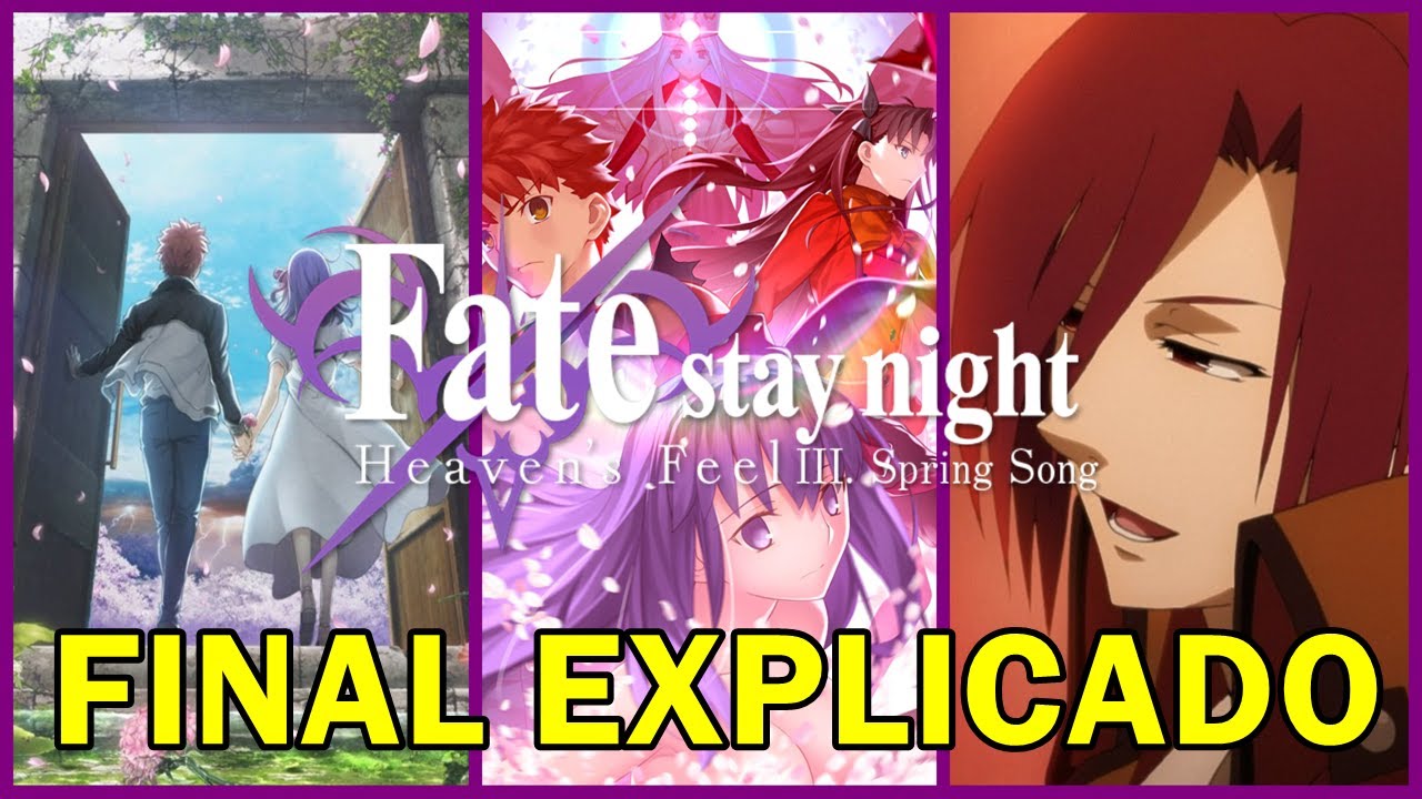 ¿Que paso al final de Fate/Stay Night Heaven's Feel Spring Song?-Explicando el final