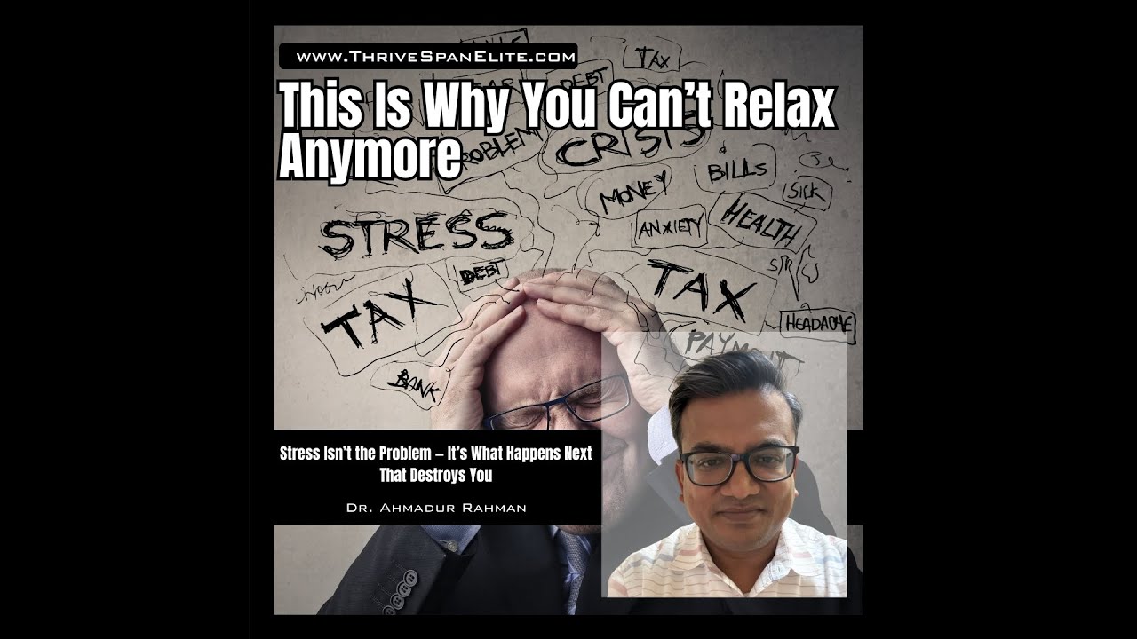 🎥Stress Isn’t the Problem — It’s What Happens Next That Destroys You