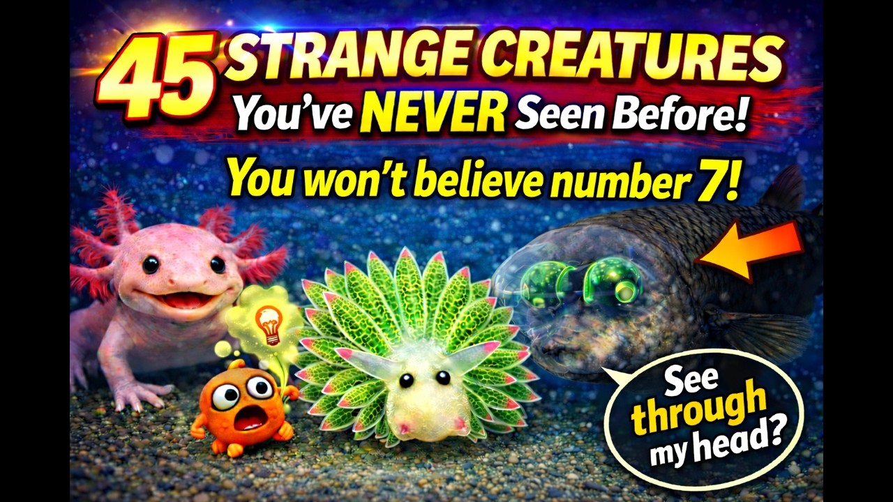 45 фактов о диких животных, в существование которых вы не поверите!!