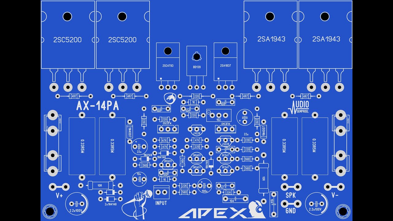 APEX AX 14 Pcb Layout