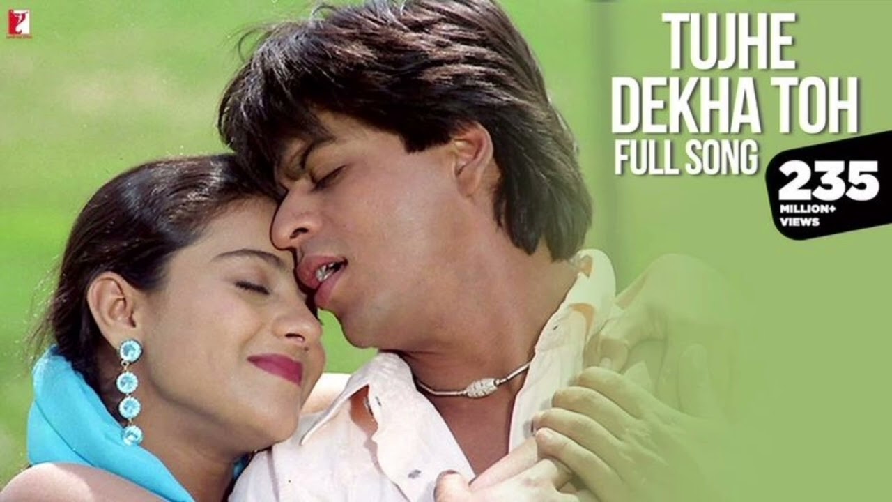 Tujhe Dekha To | Romantic Bollywood Classic | Heart Touching Love Track | Evergreen Melody