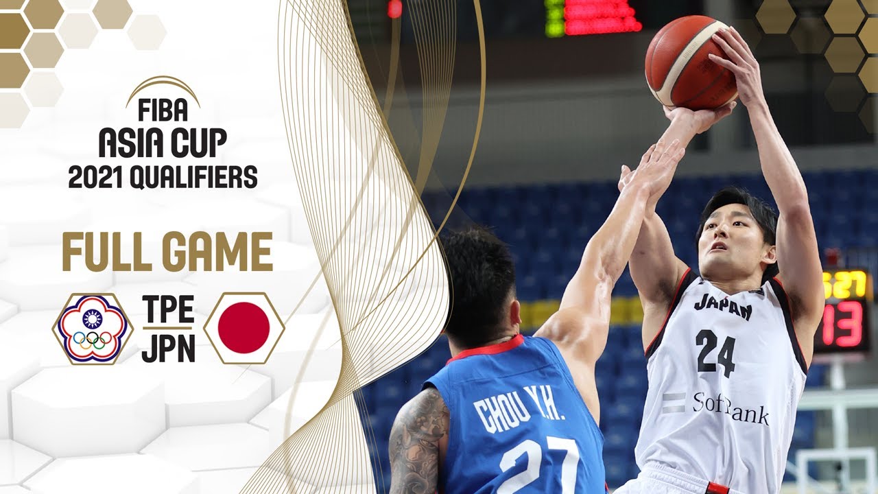 Chinese Taipei v Japan - Full Game - FIBA Asia Cup 2021 Qualifiers