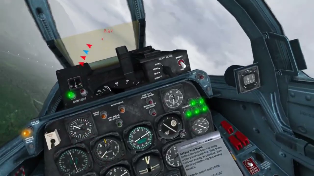 FJ-3 Fury Dawn of Jets Gameplay