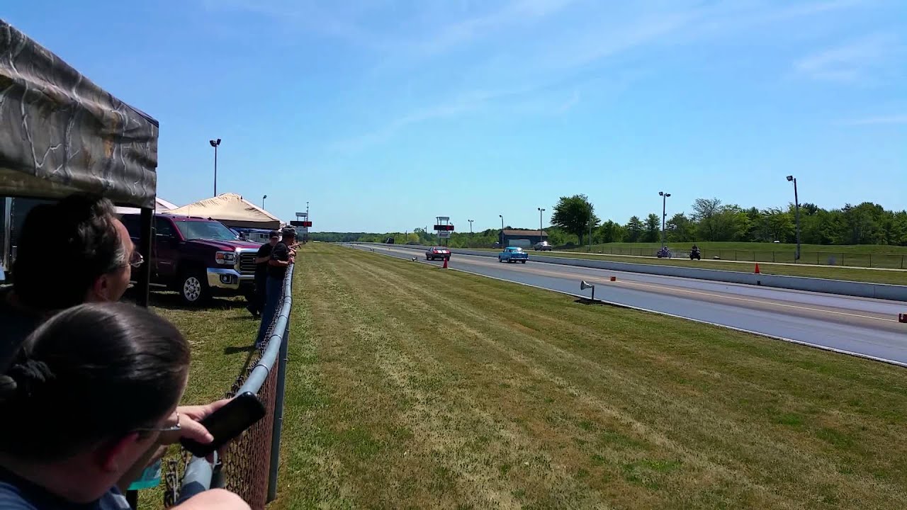 Garry racing his badass Chevelle
