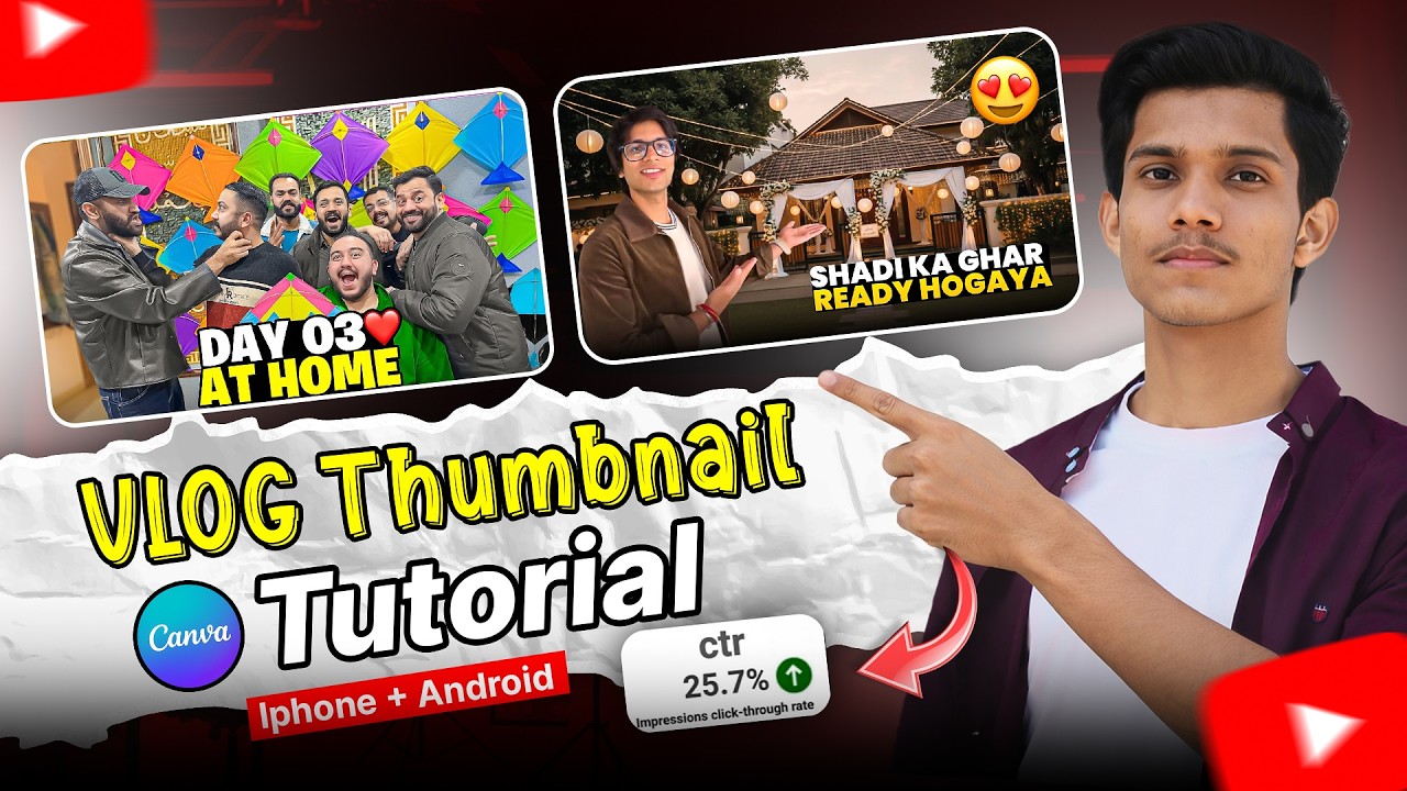 How to Make YouTube Thumbnail in Canva (iPhone & Android)