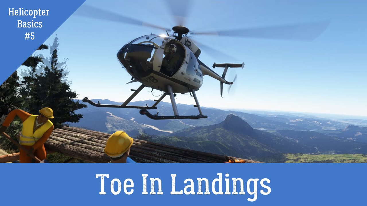 MSFS Toe In Landings