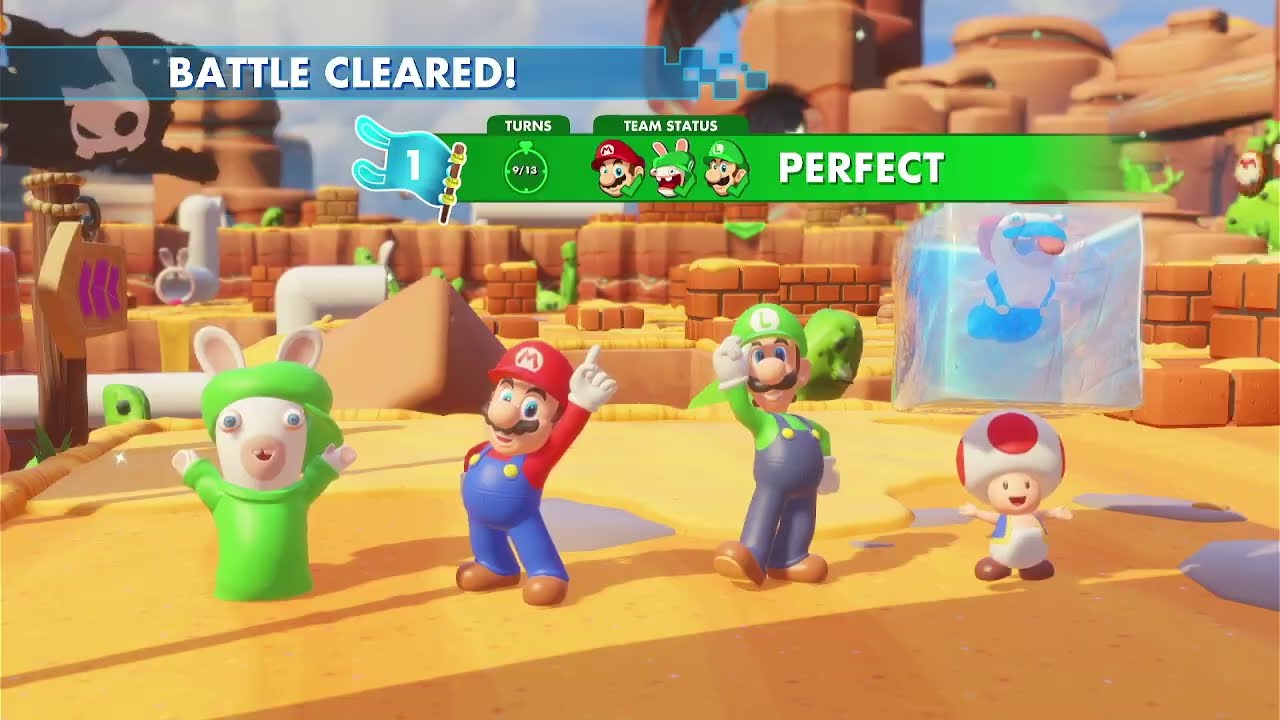 Mario + Rabbids Kingdom Battle Part 13 -  Escort Escapades