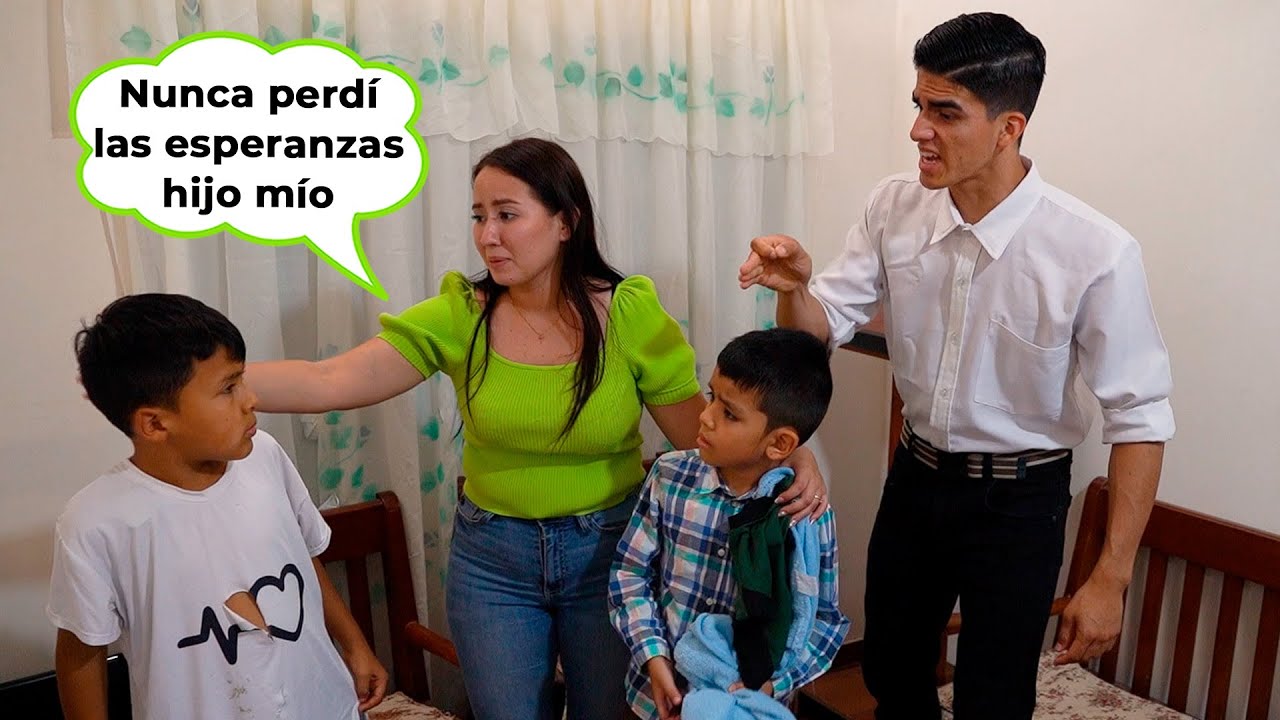 Una madre que nunca perdió la esperanza de volver a ver a su hijo.