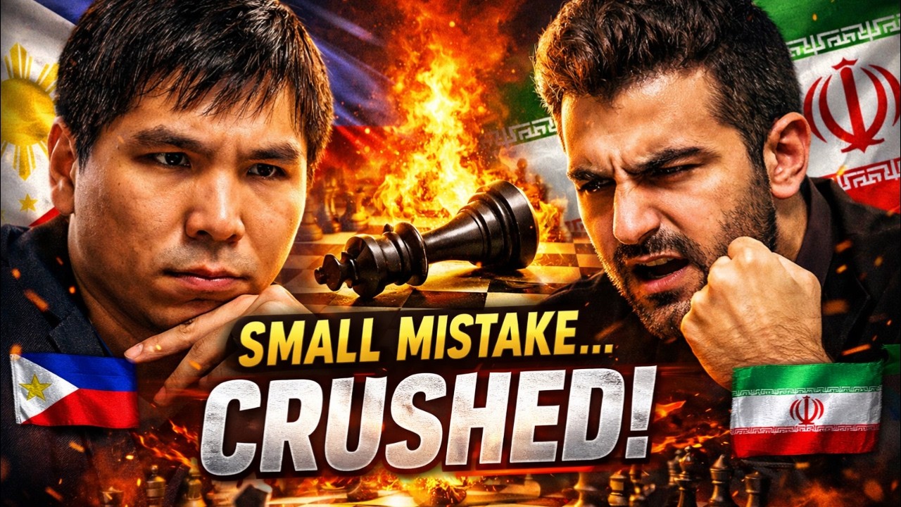 One Tiny Mistake… Wesley So Instantly Crushes His Opponent
