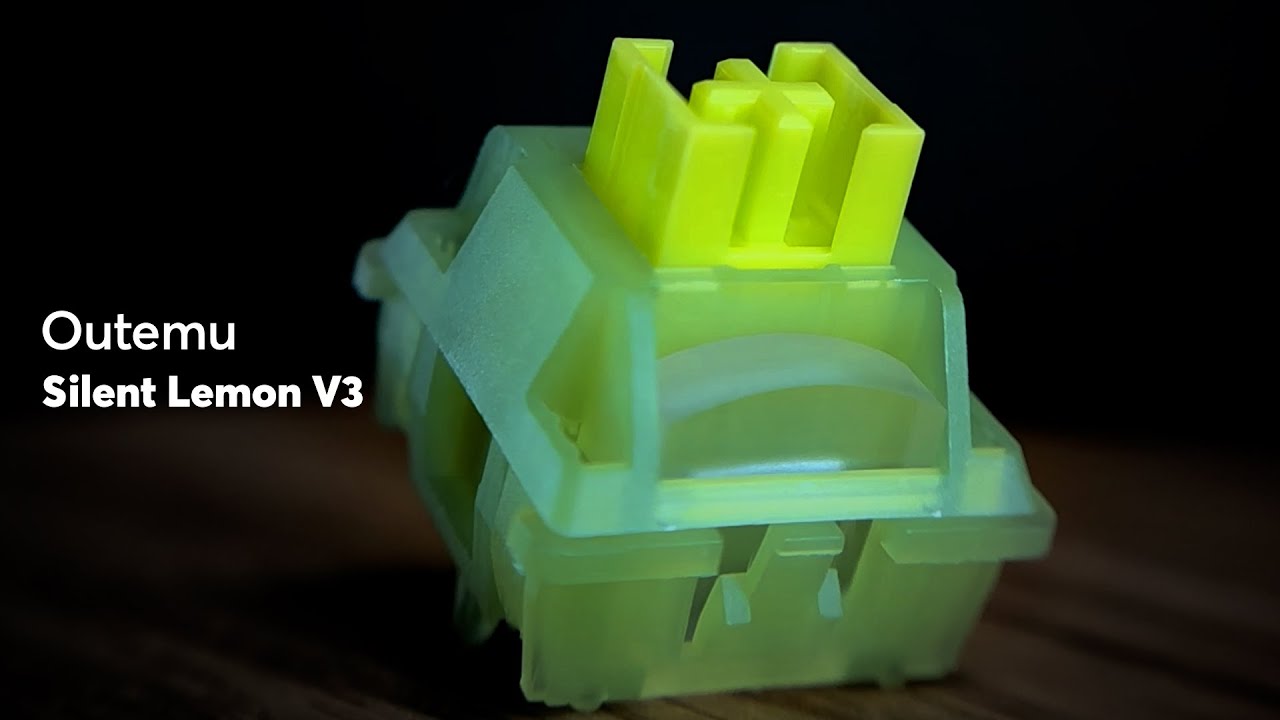 Ultimate Outemu Silent Lemon V3 Sound Test | Great upgrade!