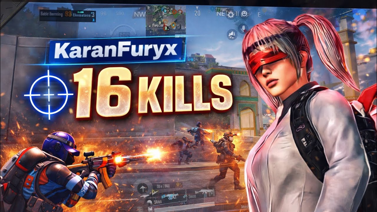 iPhone 13 Smooth Gameplay 🔥 16 Kills | BGMI Ranked