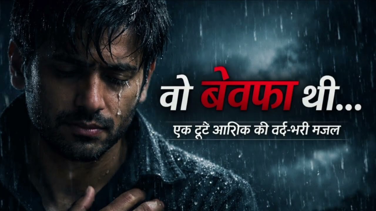 वो बेवफ़ा थी… | 💔एक टूटे आशिक़ की दर्द-भरी ग़ज़ल | Sad Breakup Ghazal Song 2026