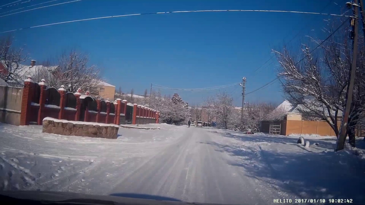 Город Мелитополь Зимой 2017