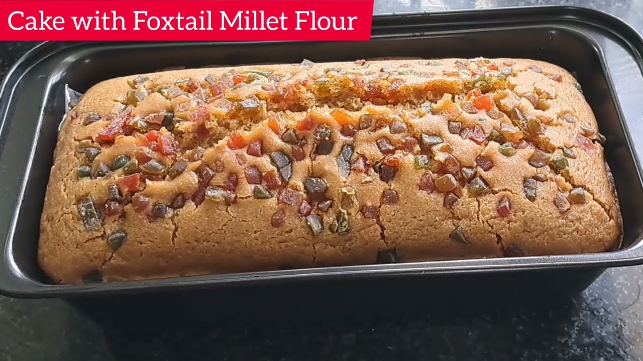 Cake with Foxtail Millet Flour | கேக் திணை மாவு சேர்த்து| Cake Recipe @Gomathi's TherinjikalamVanga