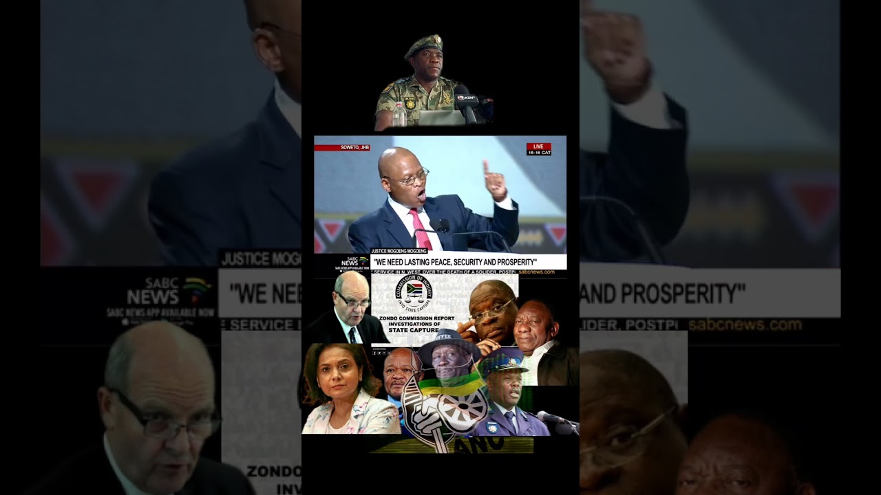 Former Chief Justice Mogoeng Mogoeng 23 November 2019 warning the people of🇿🇦 about state capture