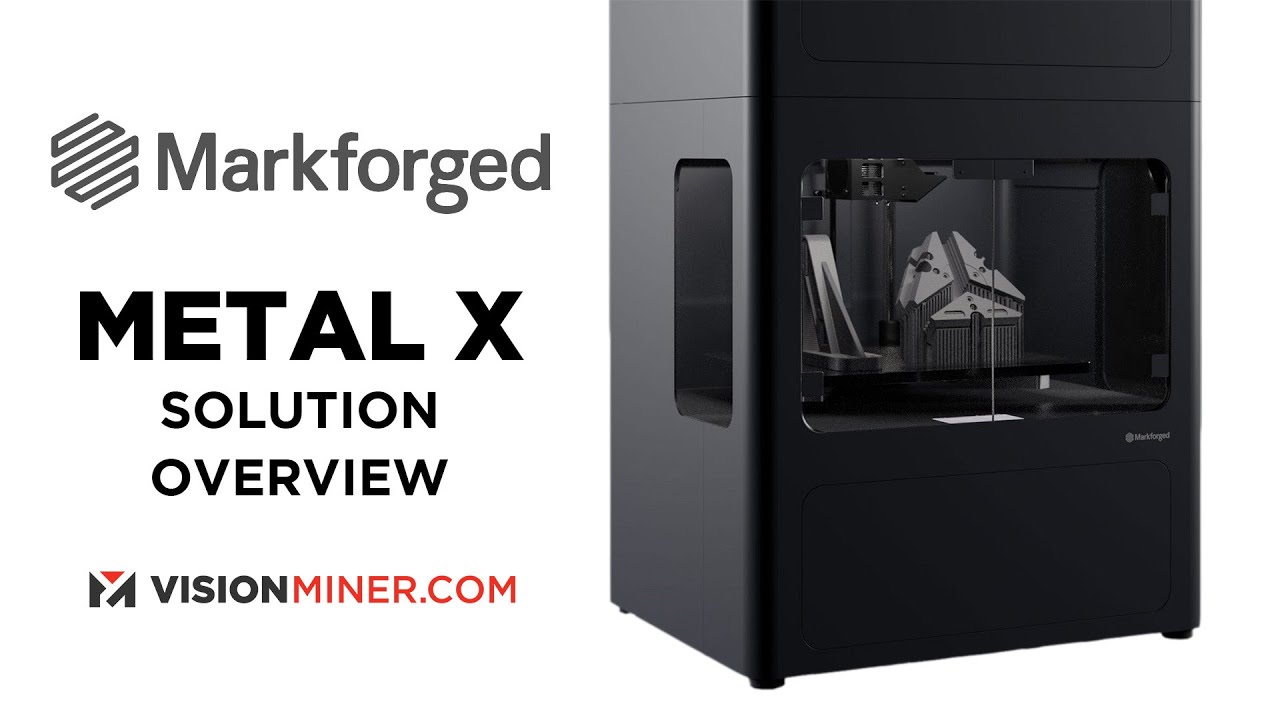 Markforged Metal X Metal 3D Printer - Overview at Fabtech 2019
