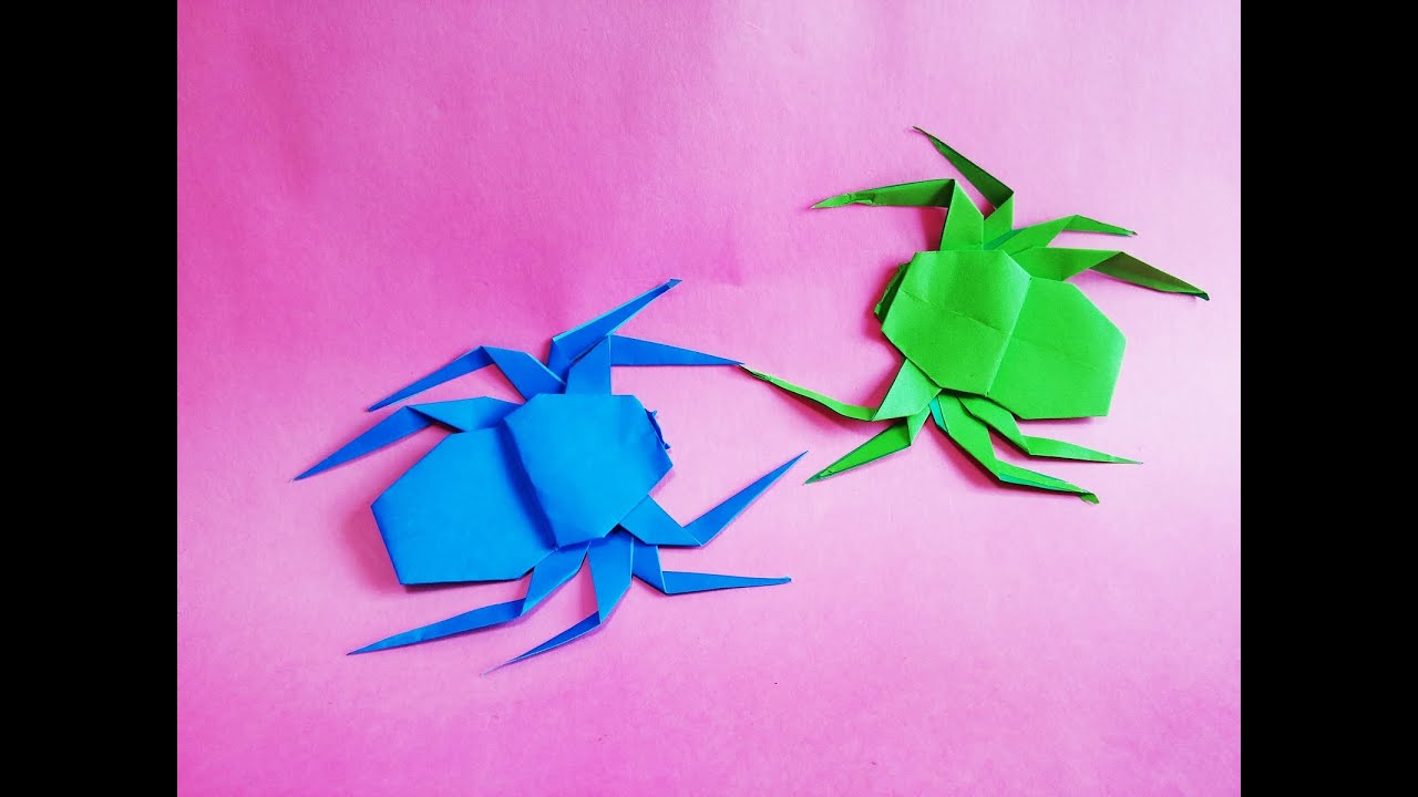 거미 종이접기 How to Make Paper Origami spider man