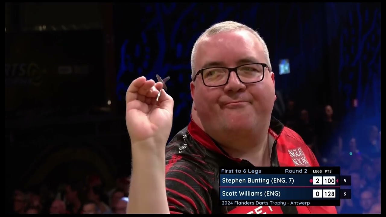Stephen Bunting vs Scott Williams | Flanders Darts Trophy 2024