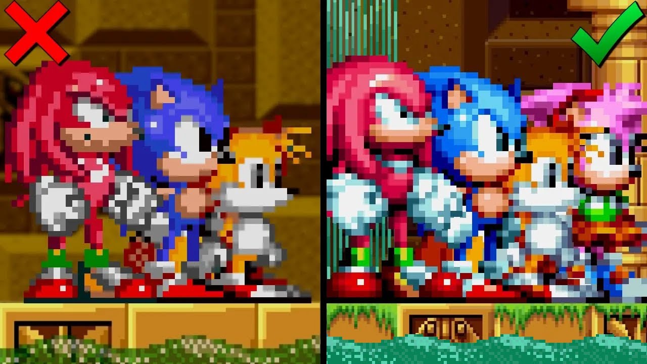 Sonic 1 Mania Style