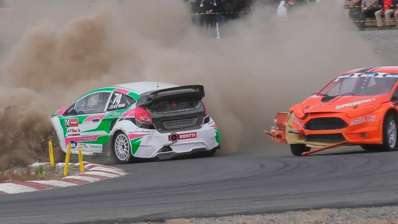 Rallicross SM Jalasjärvi 11.8.2018 ( Crashes & Action! )