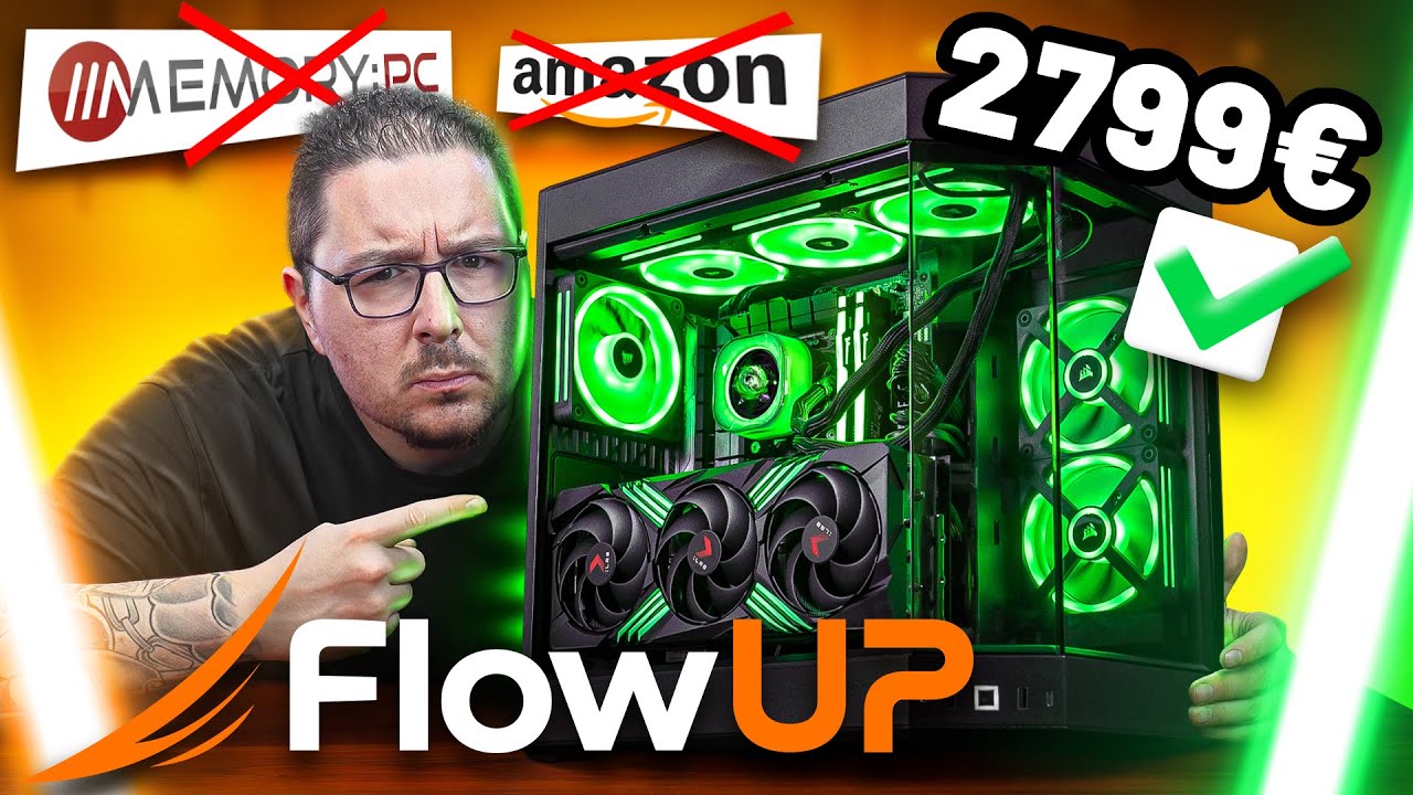 Flow Up : 3000€ pour un PC Gamer, C'est du VOL ou une AFFAIRE ? Verdict SANS FILTRE ! (+ Concours)
