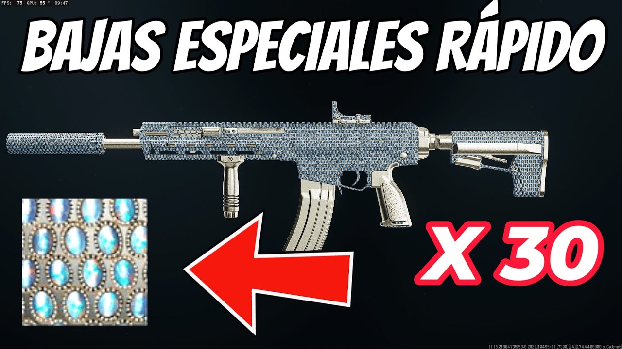 GLITCH DESBLOQUEA EL OPALO EN 10 MINUTOS  30 BAJAS ESPECIALES SUPER RAPIDO BO6 ZOMBIES
