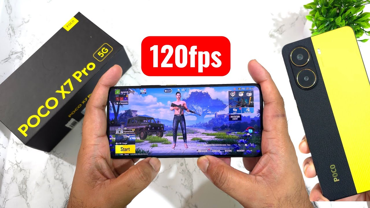 Тестирование игрового процесса POCO X7 Pro: 120 кадров в секунду после обновления 🚀🚀🔥🔥 #pocox7pro