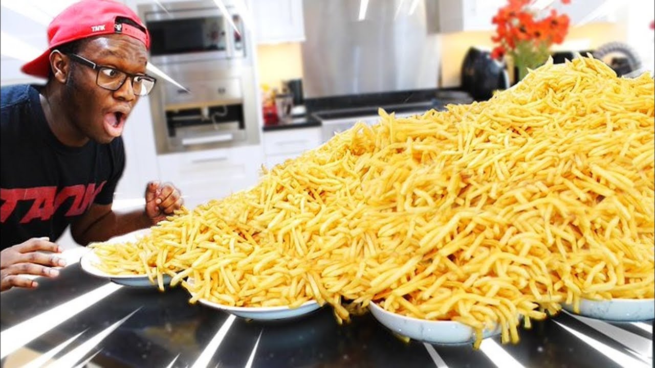Вызов &laquo;10 000 порций картофеля фри из McDonald's&raquo; (102 000 калорий)