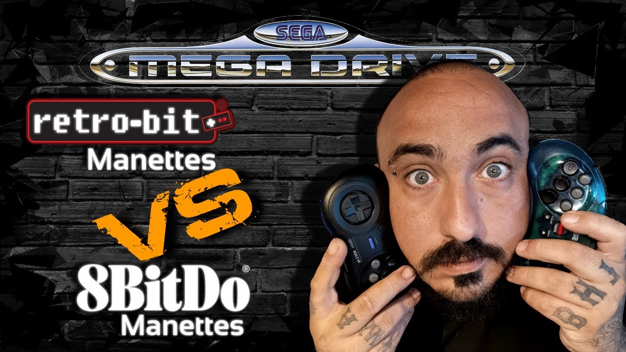 Quel matos choisir? - Retro-bit VS 8BitDo (MEGADRIVE)