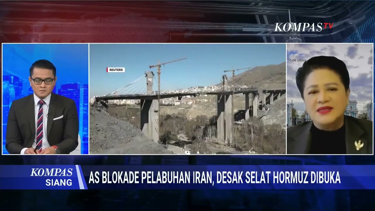 [FULL] Konflik Memanas, Connie Bakrie Soroti Langkah Amerika Serikat Memblokade Pelabuhan Iran