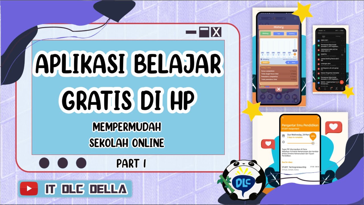 APLIKASI MEMBANTU PELAJAR BELAJAR ONLINE (GRATIS)