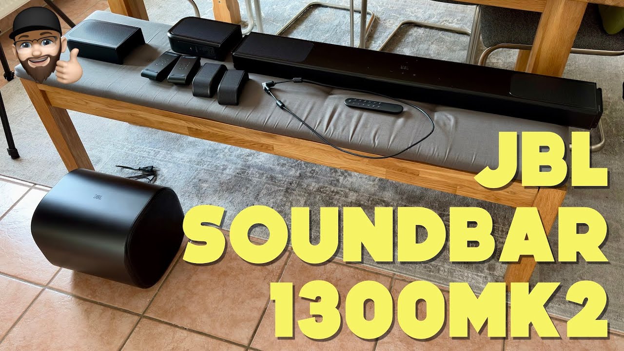 Neue JBL Soundbar 1300MK2 - Technische Daten und grosses Unboxing