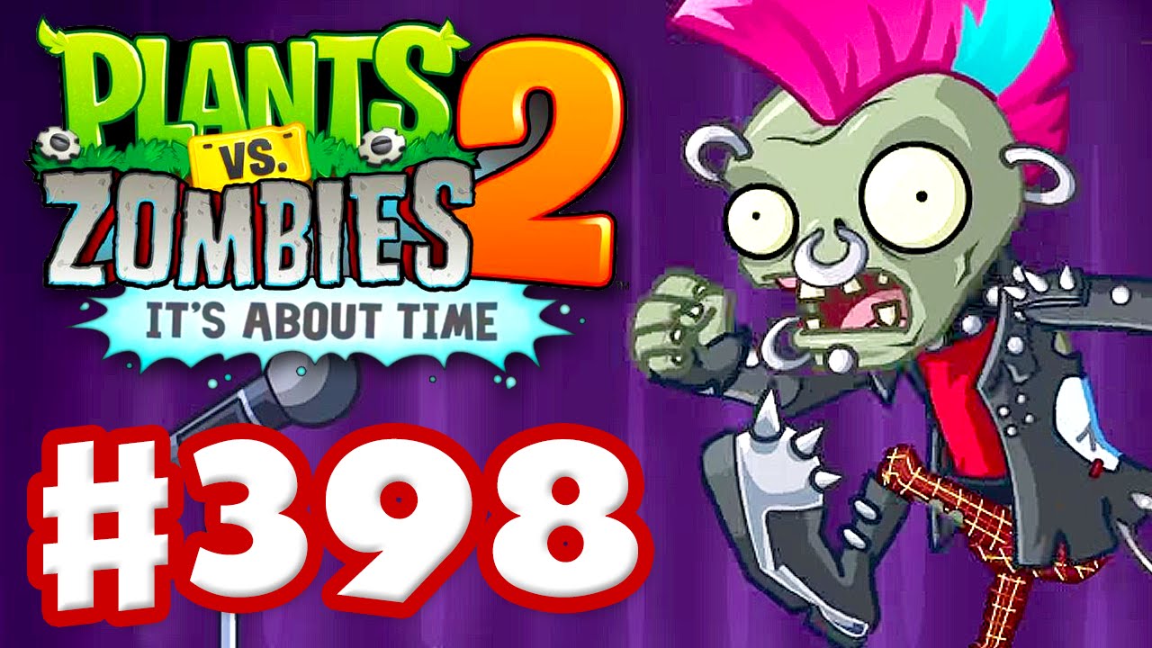 Plants vs. Zombies 2: It's About Time - Gameplay Walkthrough Part 398 - Neon Mixtape Tour, Side A