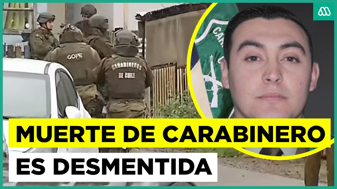 Desmienten muerte de Carabinero: Publicación de la fiscalía generó confusión