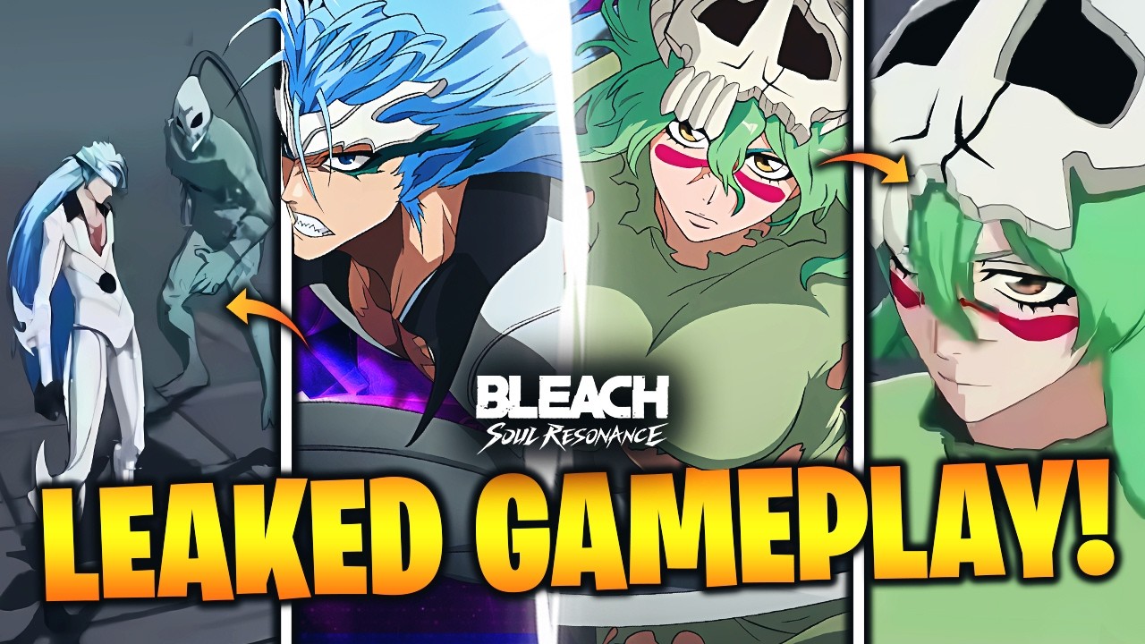NEW LEAKED GAMEPLAY FOR SSR GRIMMJOW AND NELLIEL IN BLEACH: SOUL RESONANCE!