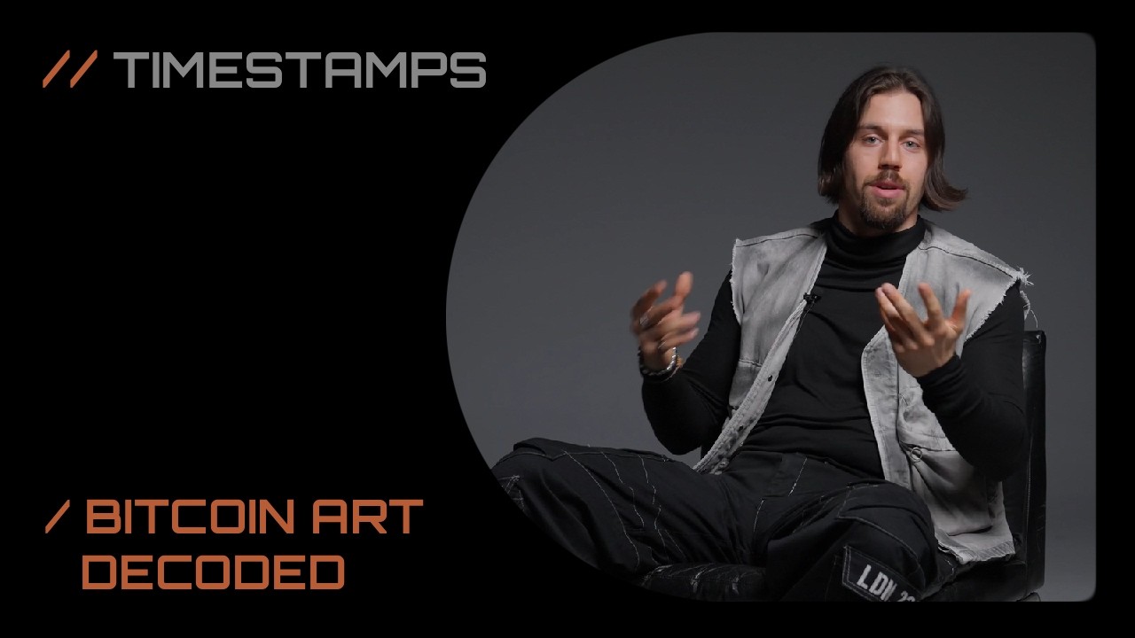 TIMESTAMPS - Bitcoin Art Decoded by Gordon Berger