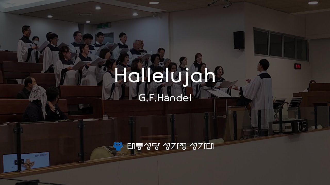 [태릉성당] Hallelujah - G. F. Händel (주님 부활 대축일 - 파스카 성야 특송)