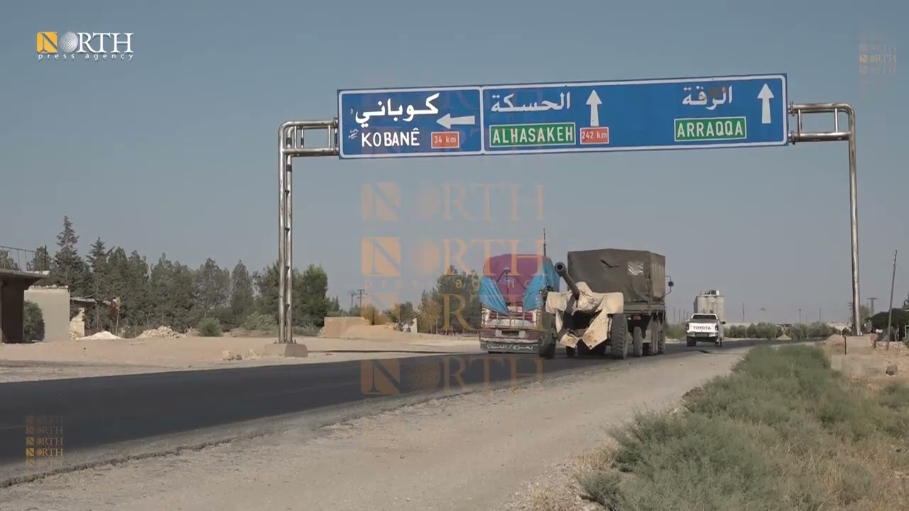 Kobani countrysideMilitary reinforcements of government forces reach #Syria's #Kobani