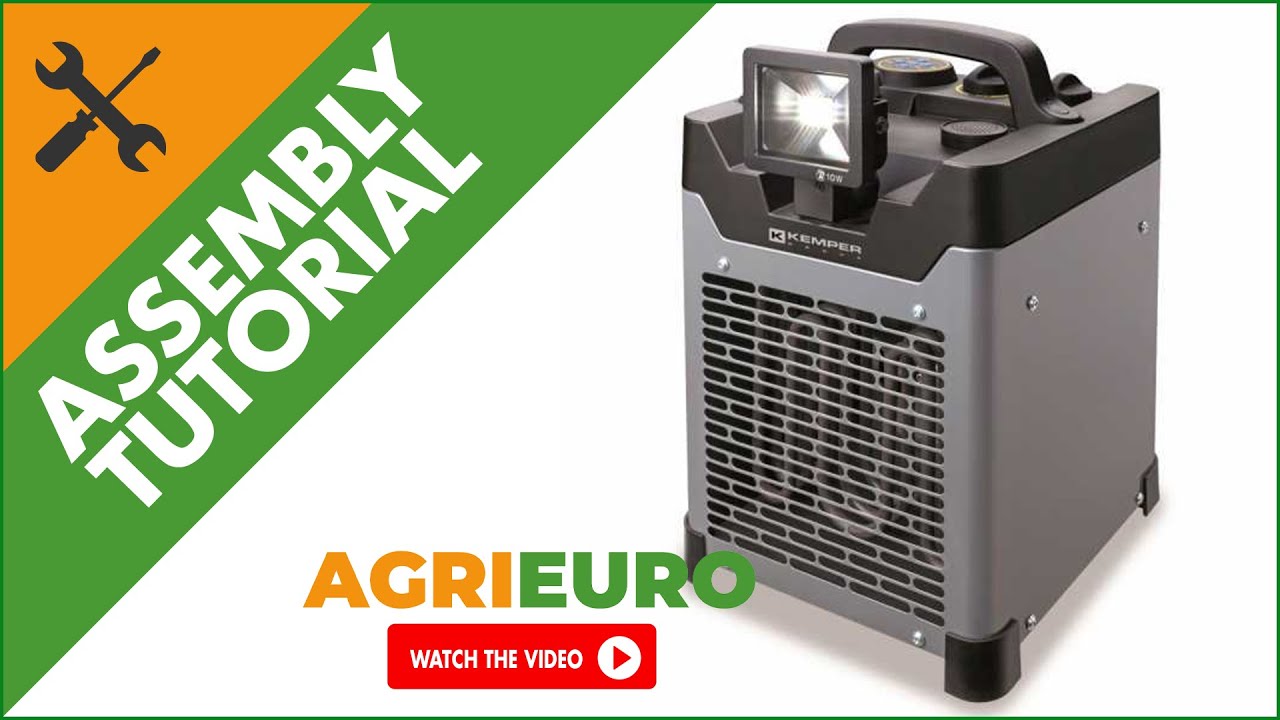 Kemper 65330EL C/LED Electric Hot Air Generator 3.3 kW Portable Heater - 230V - Product introduction
