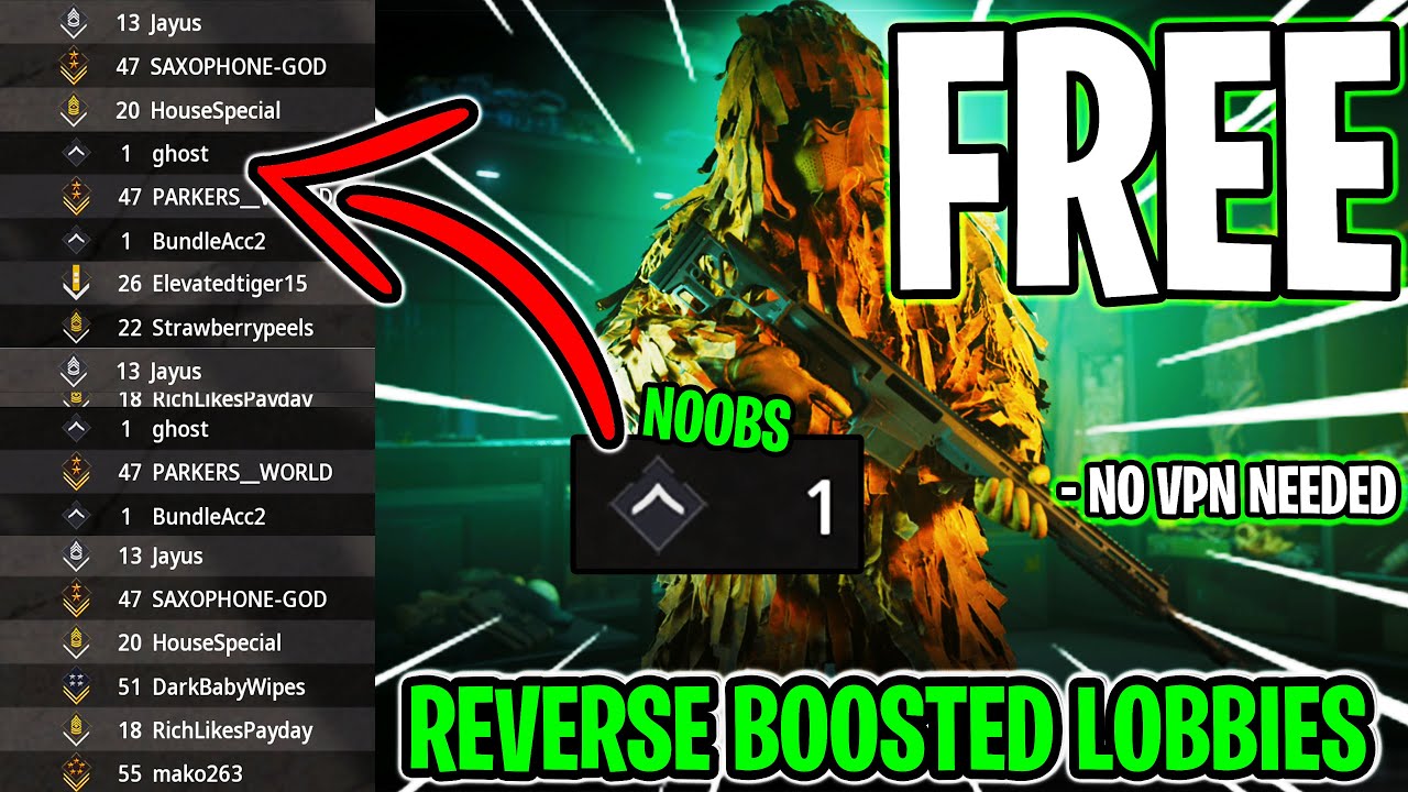 How to LOWER your SBMM for FREE in Warzone 2/MW2 (NO VPN NEEDED)