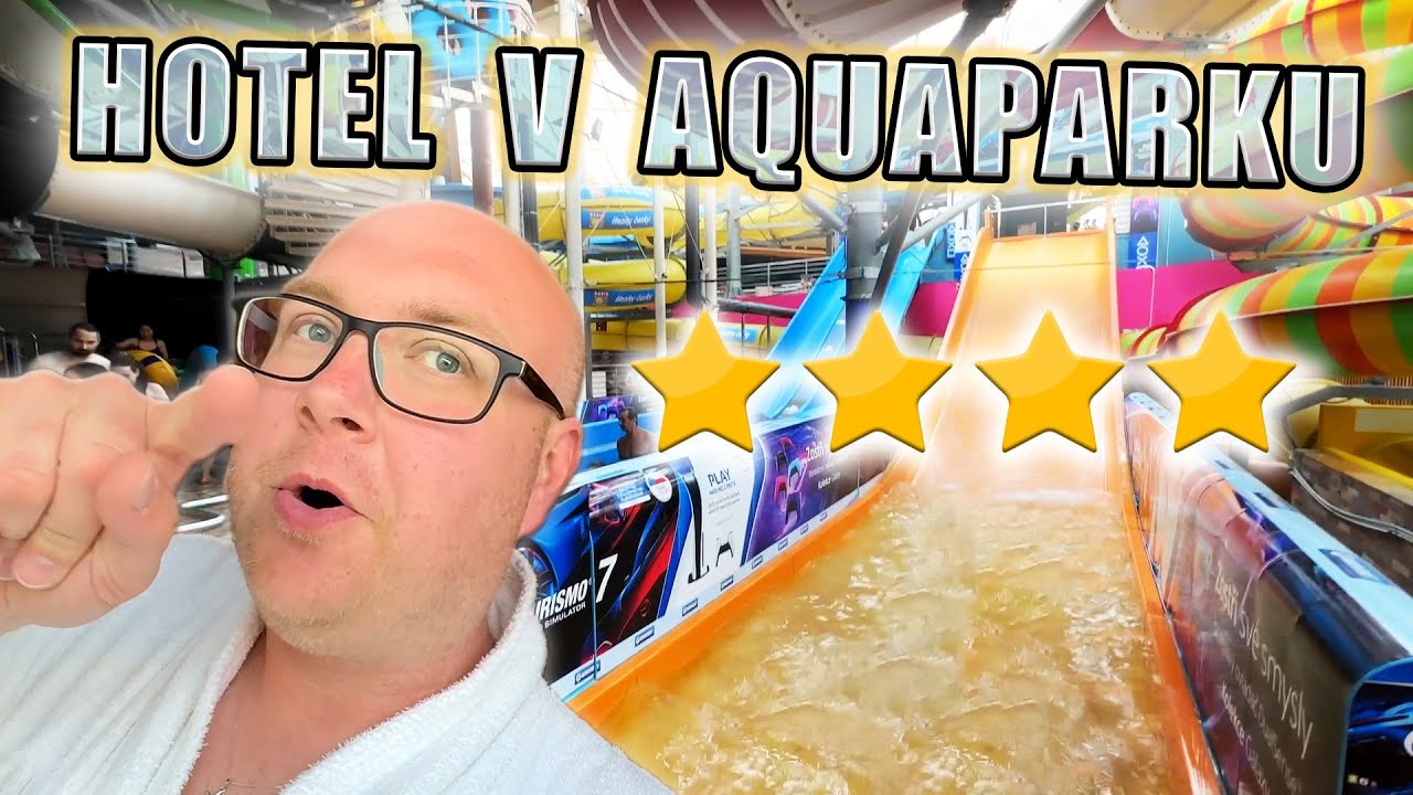 Spím v Aquapalace Čestlice | Ztratili mou rezervaci 🤦 |  Jídlo, tobogány a hotel se snídaní
