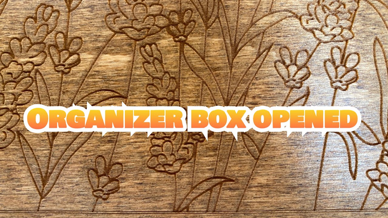 [刺繍道具]オーガナイザーボックス開封 Nina Organizer  Box