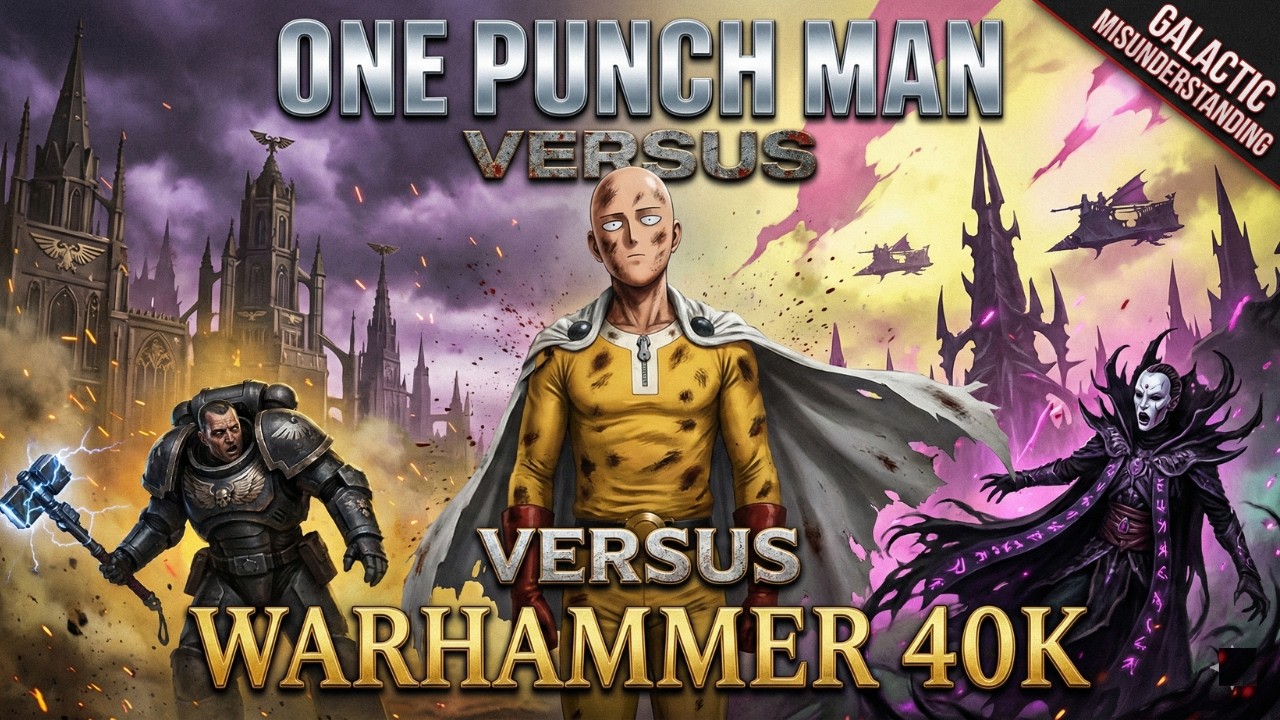 What If One Punch Man Entered The Warhammer 40K Universe? | The Bald Pariah