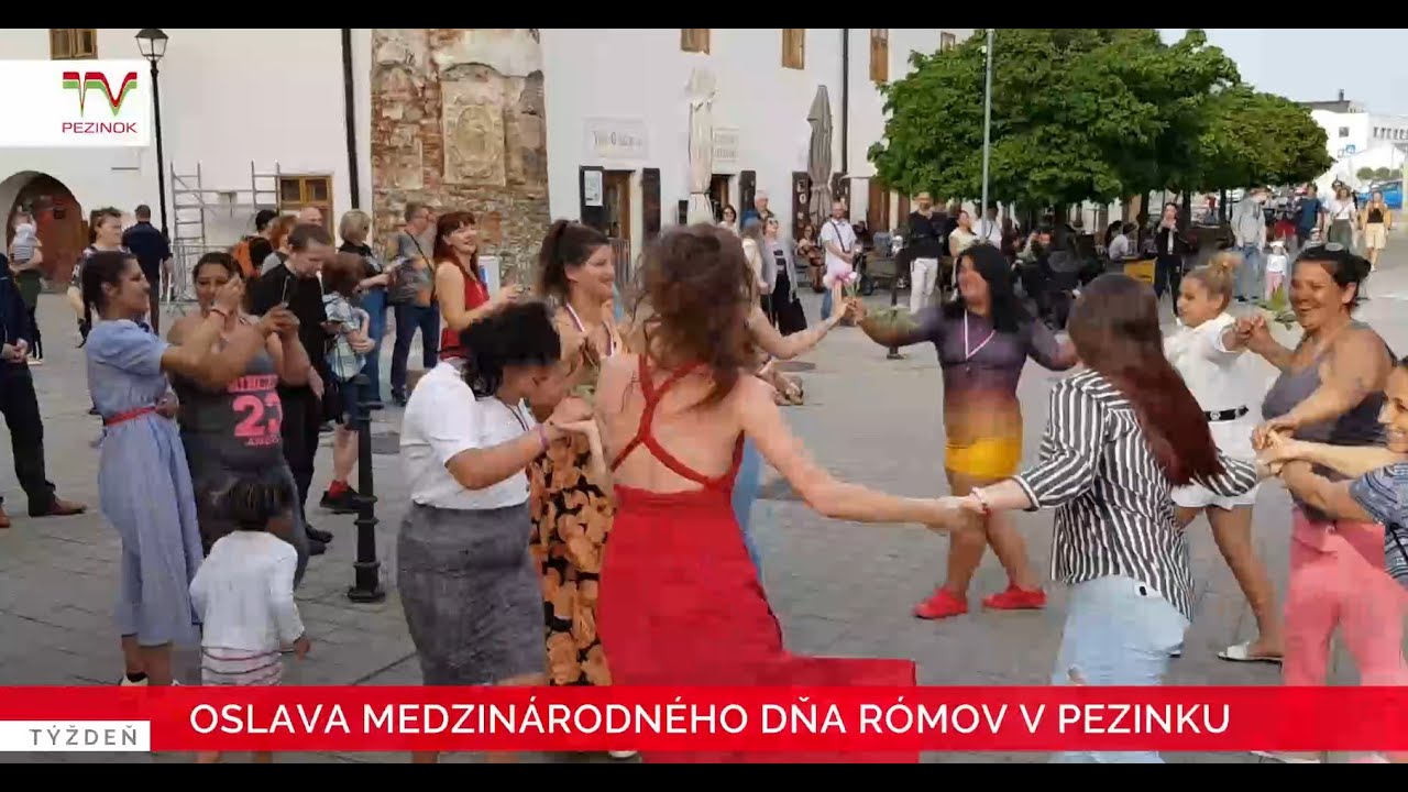 Oslava medzinárodného dňa Rómov v Pezinku