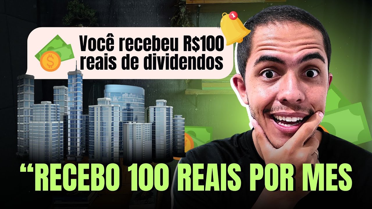INVESTIR AT&Eacute; TER UMA RENDA DE 100 REAIS POR MES