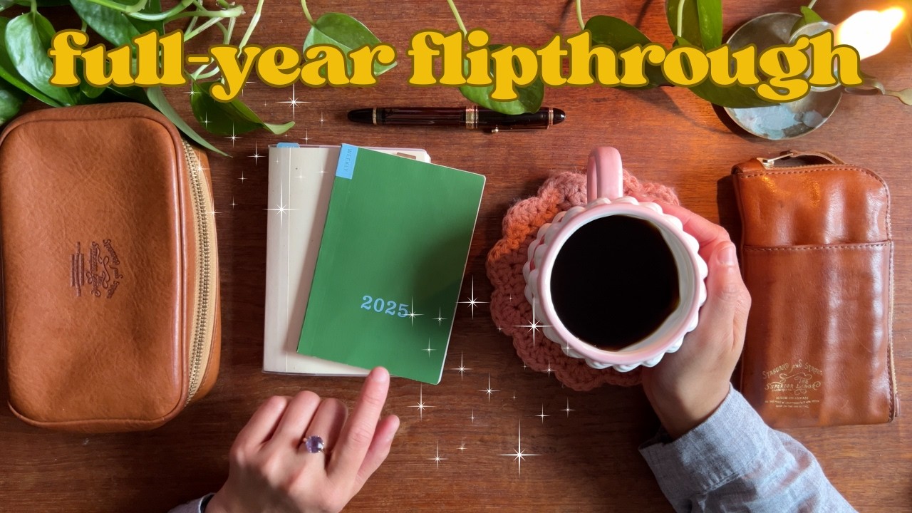 ✨ hobonichi techo original A6 + weekly supplement full year flipthrough | functional planning