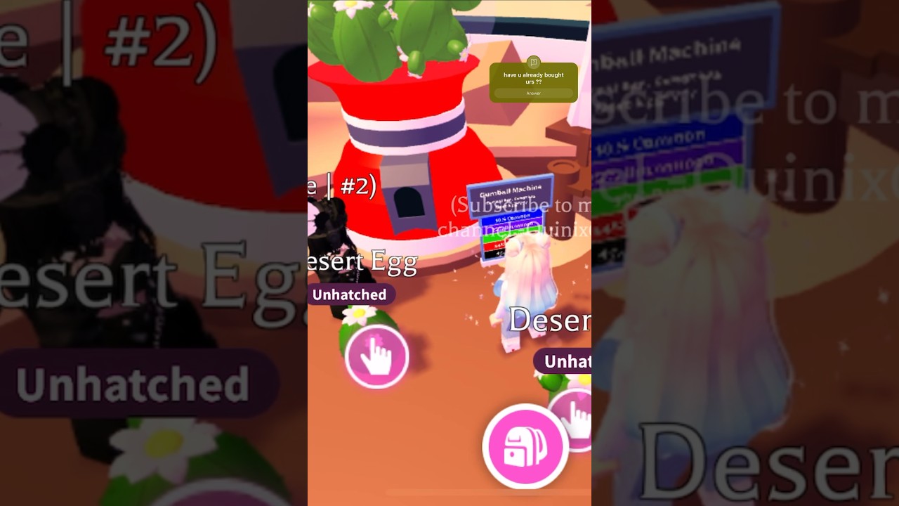 Who want a desert egg giveaway ??✨#desert #adoptme #roblox #shorts #short #newegg #likeandsubscribe