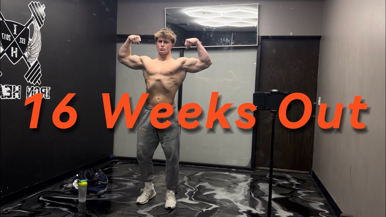 KC SHOW PREP pt. 3 (Chest and back | 16 weeks out)