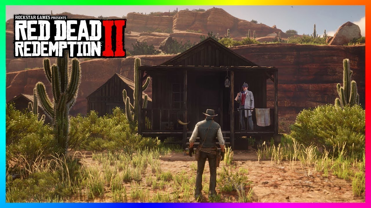 Что произойдёт, если Джон Марстон посетит дом Эдгара Росса в Red Dead Redemption 2? (RDR2)